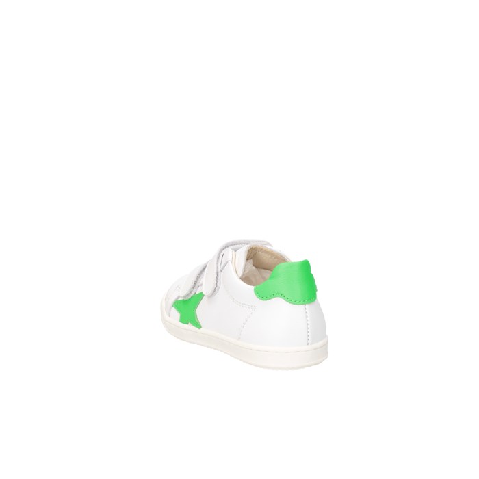 Gioiecologiche 5561 Bianco/verde Scarpe Bambino 
