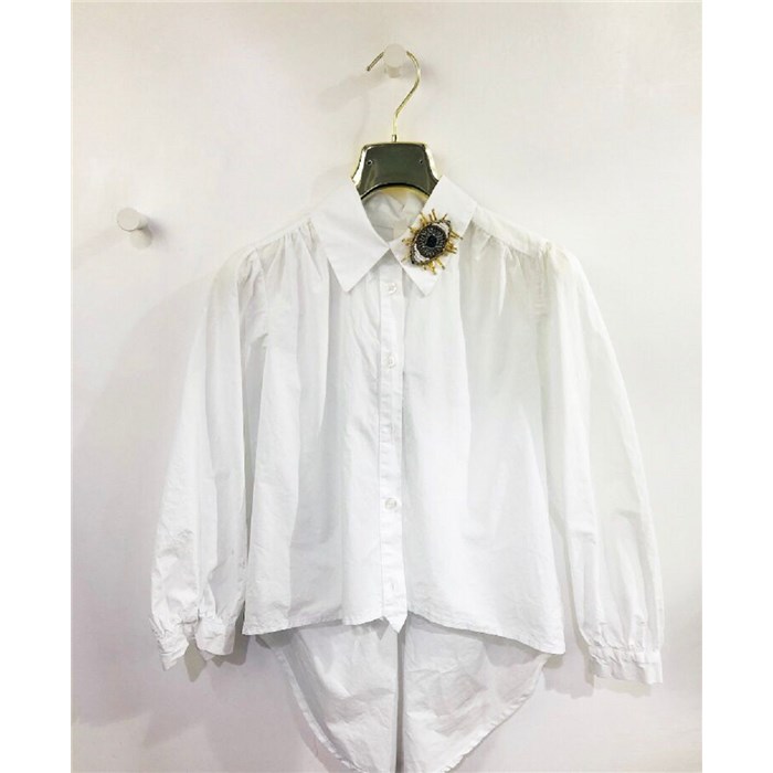 Souvenir M27F0119 Bianco Abbigliamento Bambina 