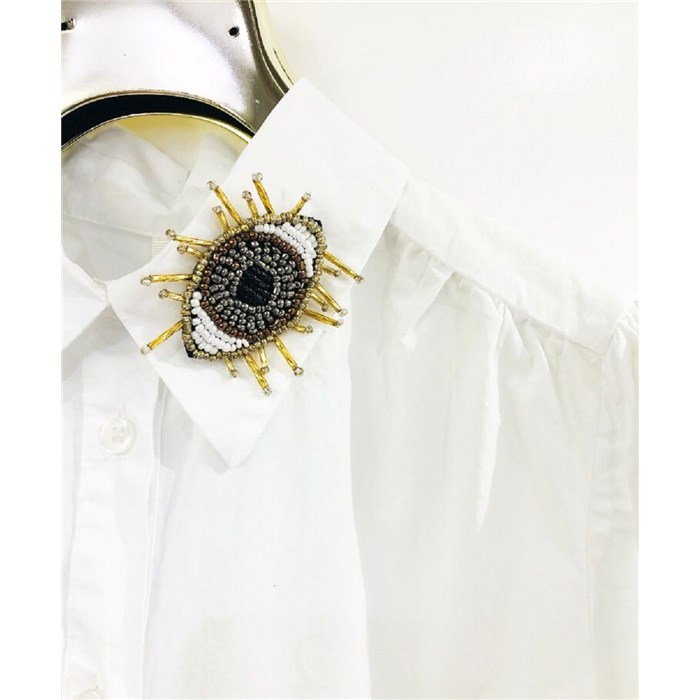 Souvenir M27F0119 Bianco Abbigliamento Bambina 