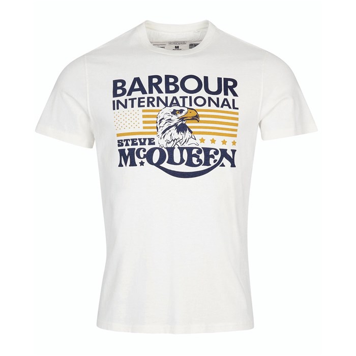 Barbour MTS0877 NY91 Bianco Abbigliamento Uomo 