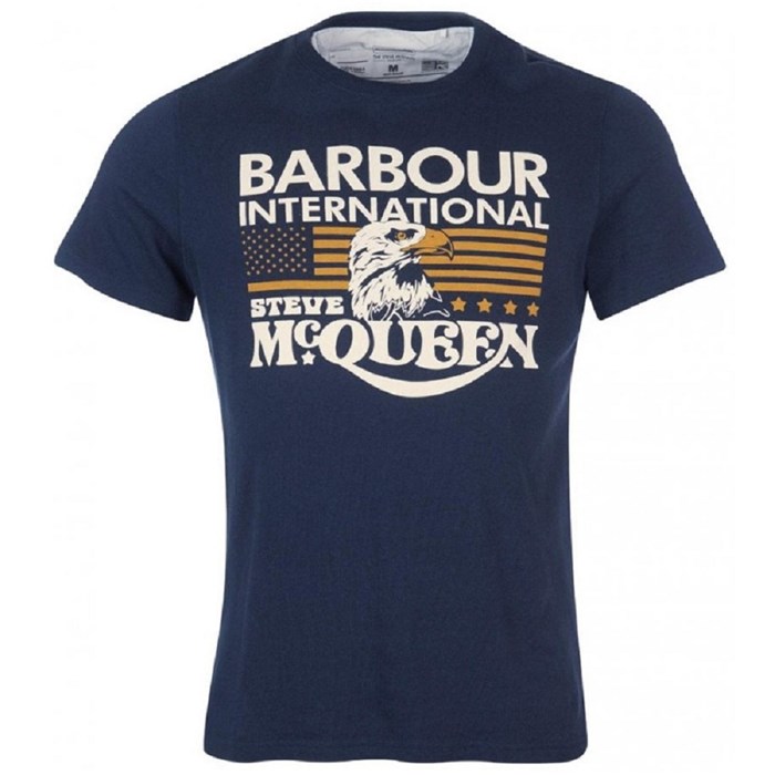 Barbour MTS0877 NY91 Blu Abbigliamento Uomo 