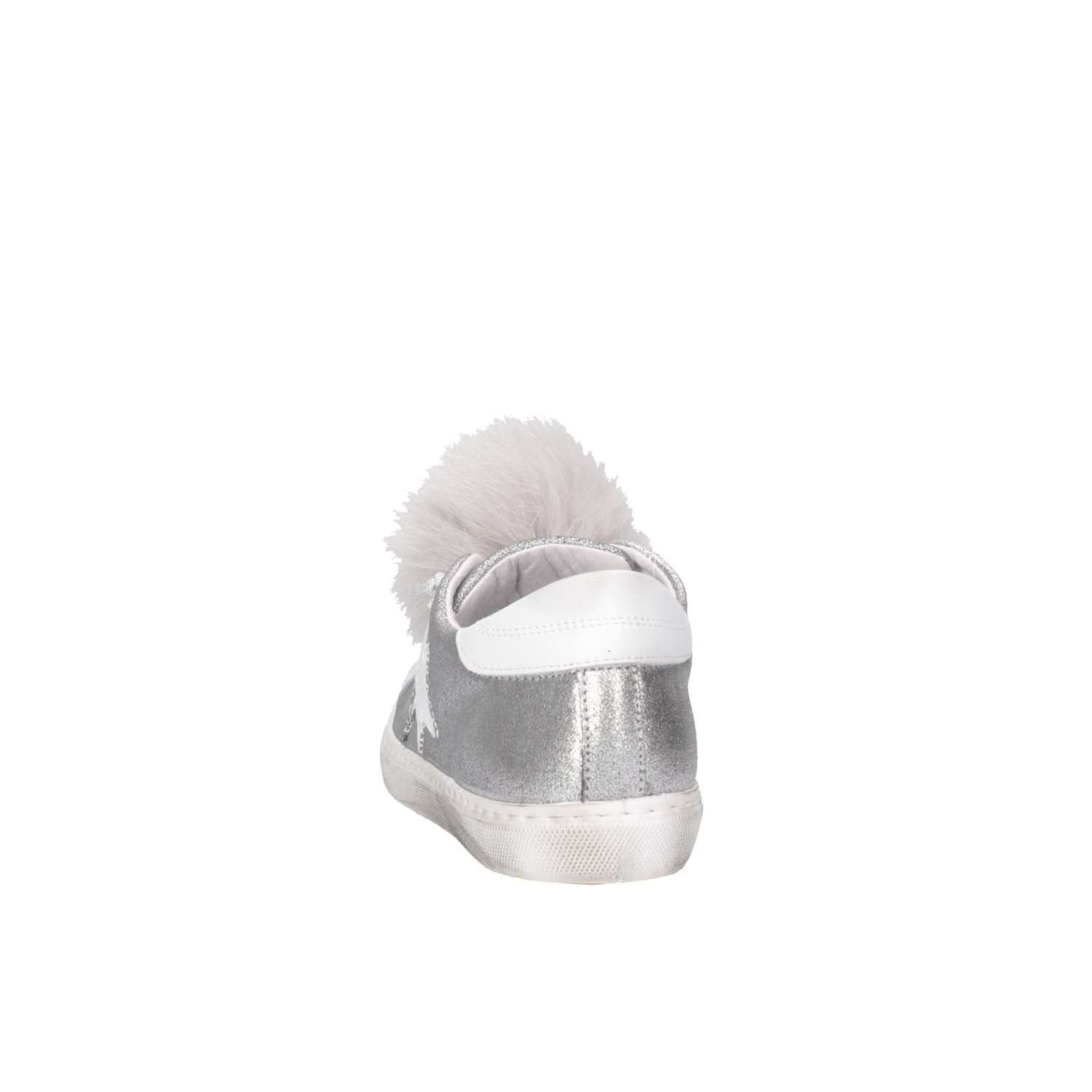 2 Star 2SB1328P B/C Silver / White Shoes Child 