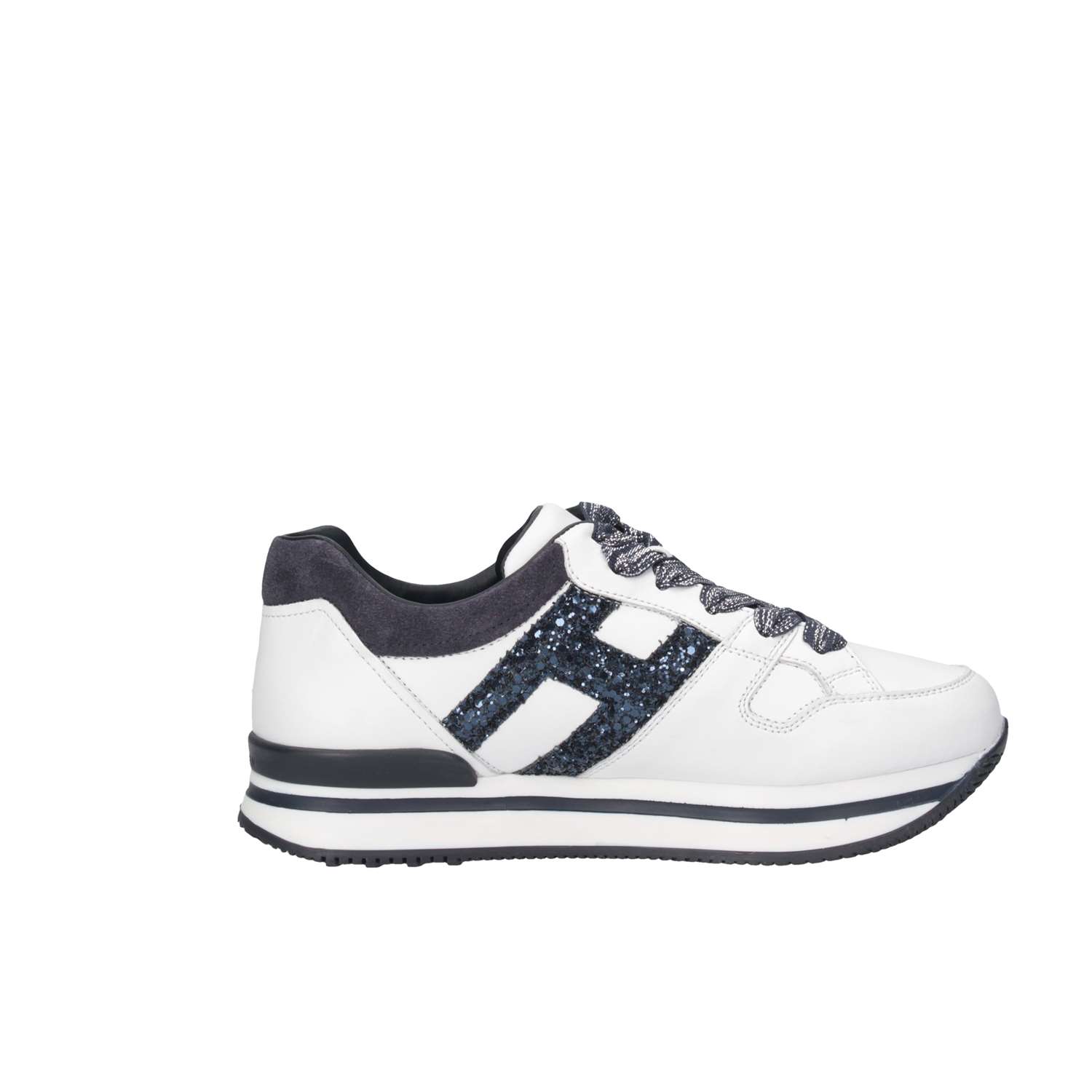 Hogan Junior HXC2220T548GAC1563 Bianco/blu Scarpe Bambina 