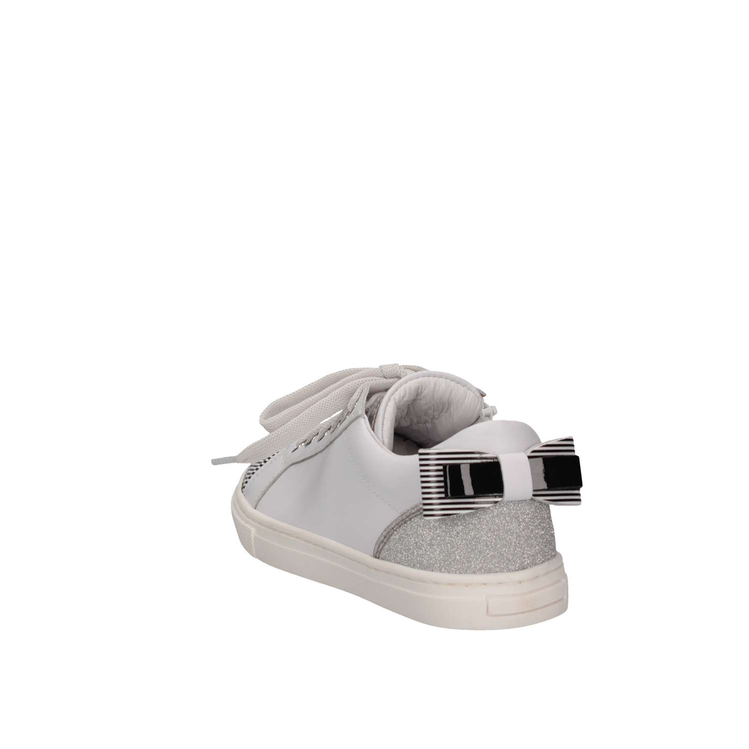 Romagnoli 3720-126 BIA/ARG/NE White / Silver Shoes Child 