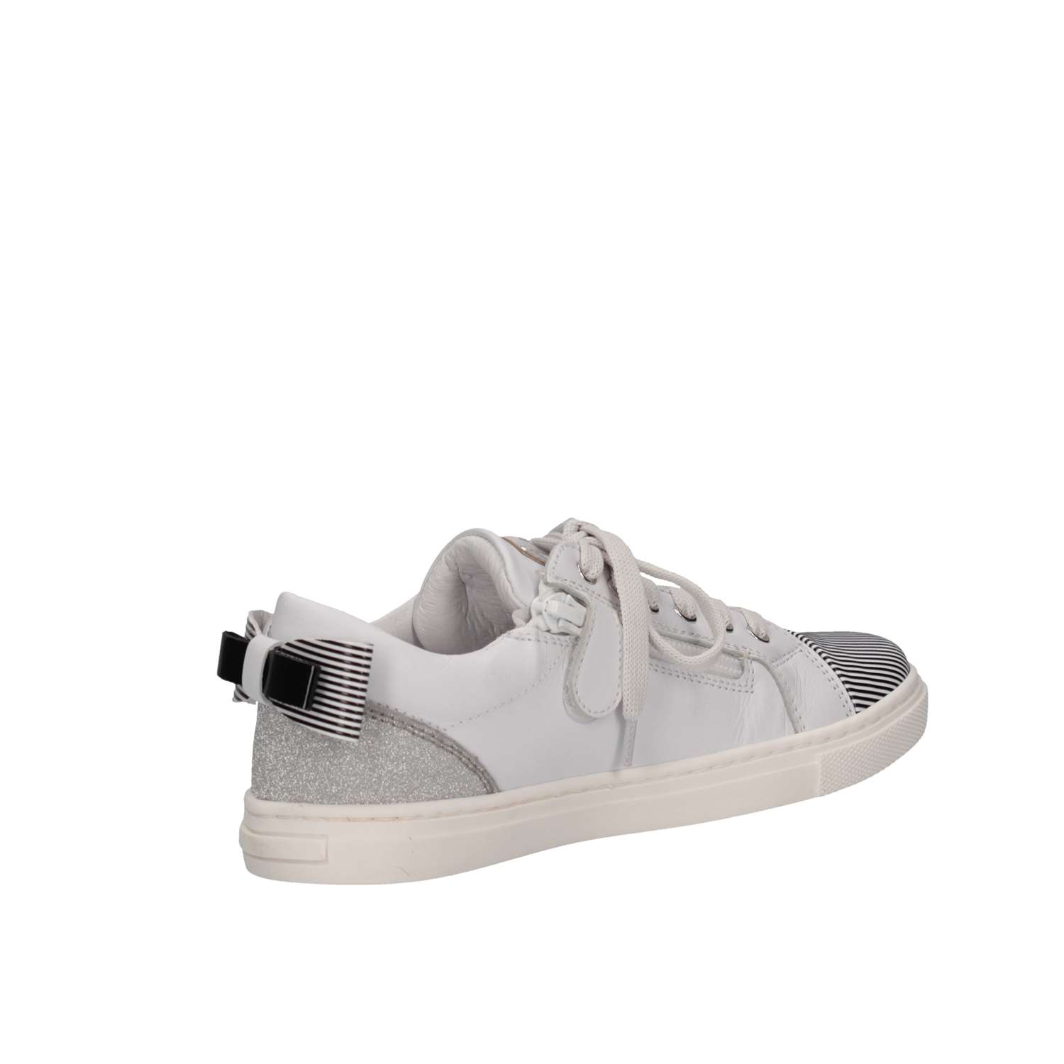 Romagnoli 3720-126 BIA/ARG/NE White / Silver Shoes Child 