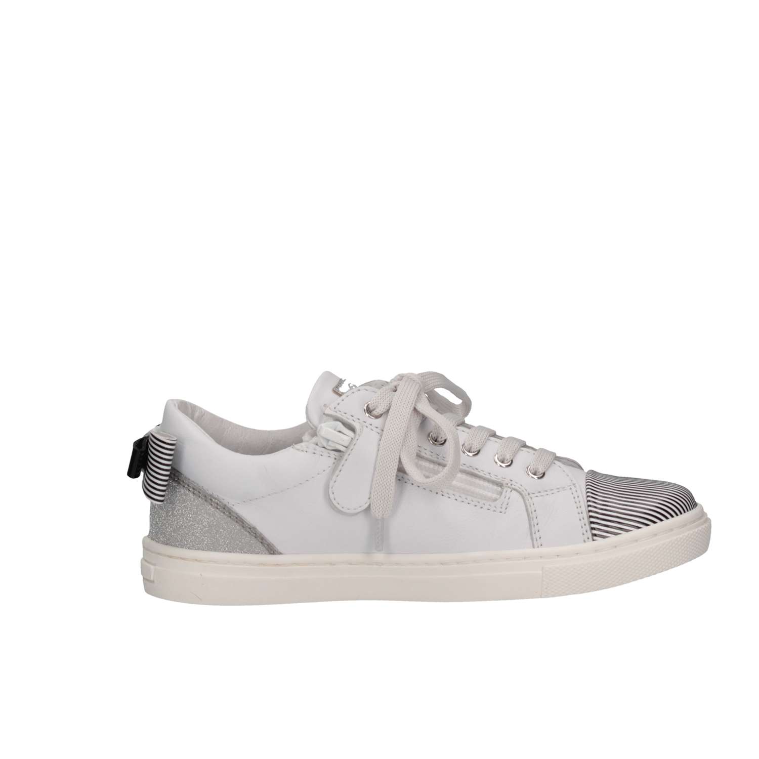 Romagnoli 3720-126 BIA/ARG/NE White / Silver Shoes Child 