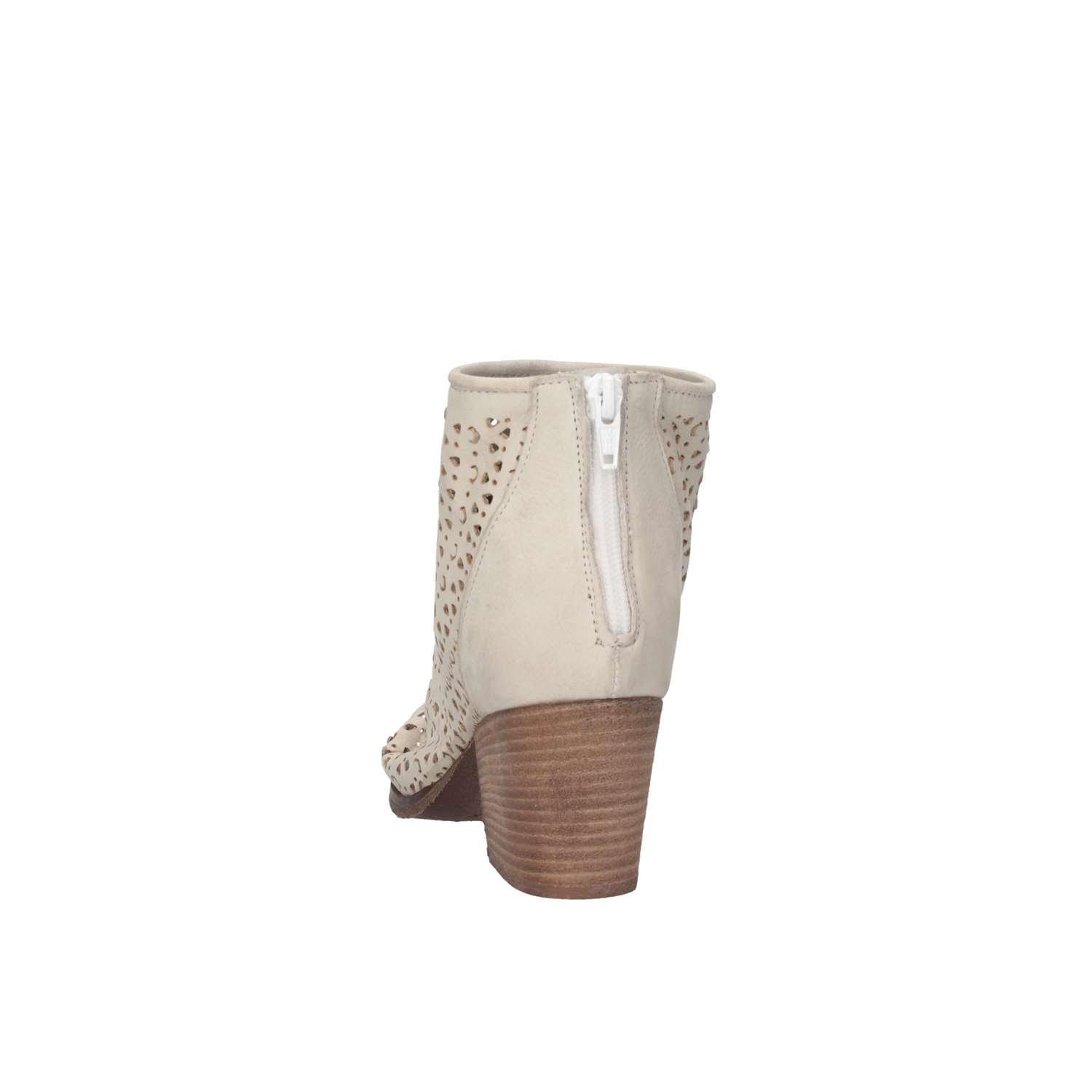 Metisse SP811 NABUK BIANCO White Shoes Woman 