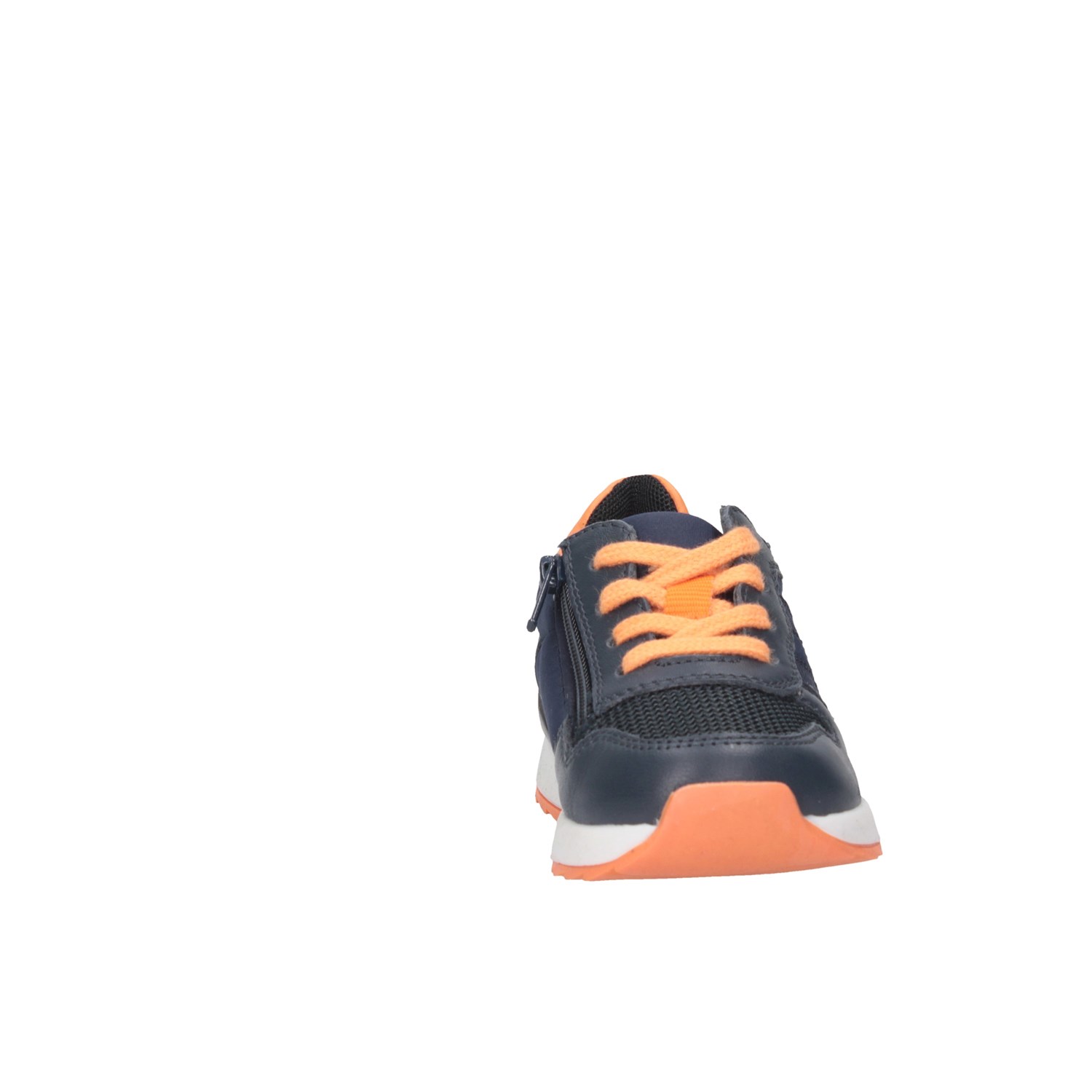 Hogan Junior HXT4840CF90MB9748S Blue / Orange Shoes Child 