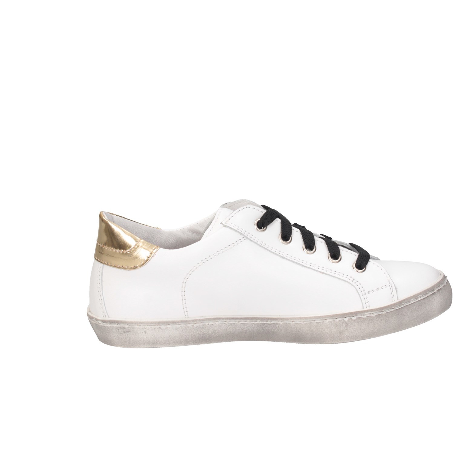 Dianetti Made In Italy I9869 White / Gold Shoes Child 