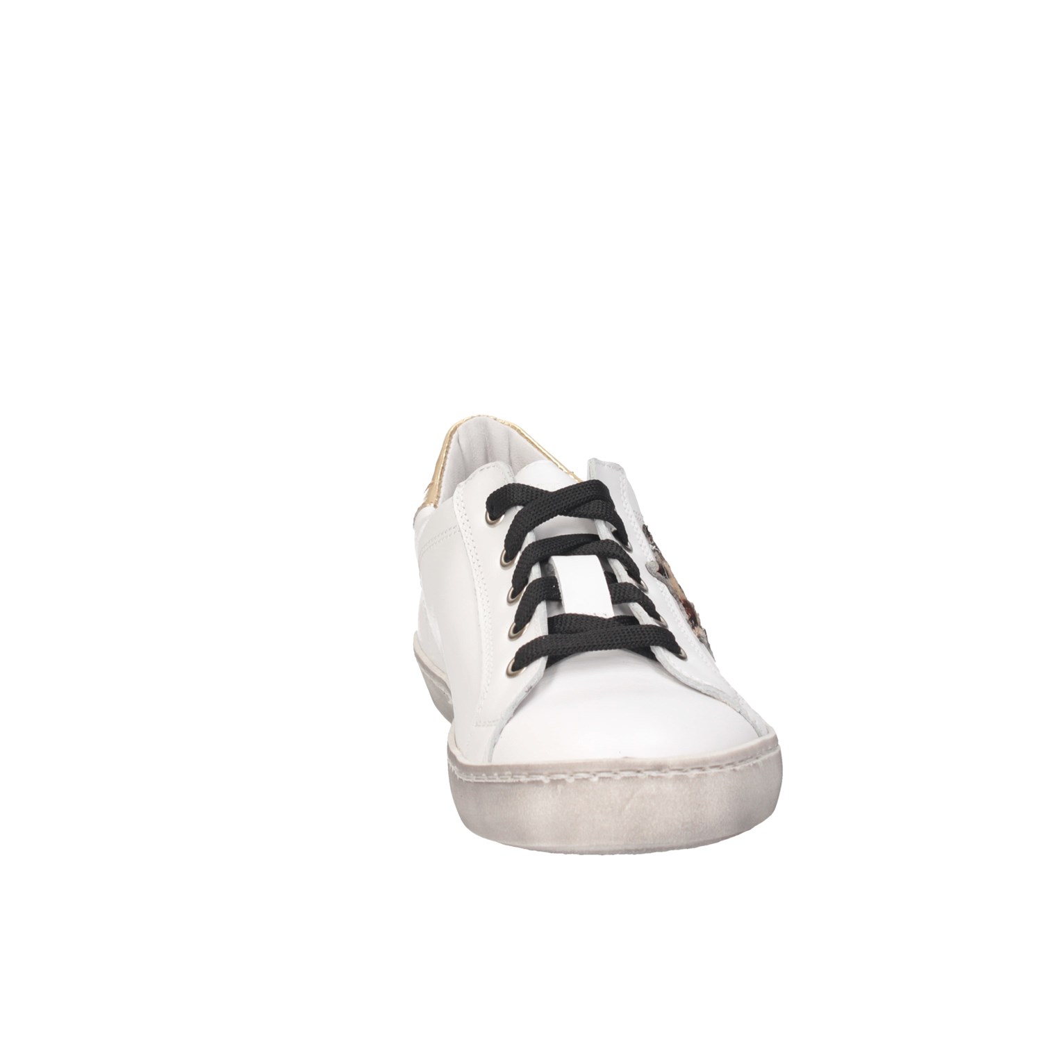 Dianetti Made In Italy I9869 Bianco/oro Scarpe Bambina 