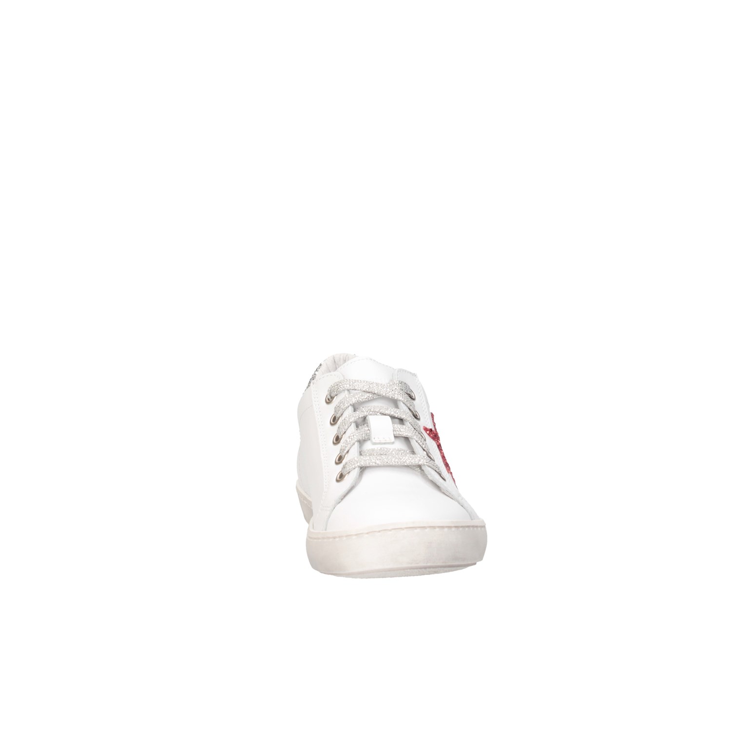 Dianetti Made In Italy I9869 White / Silver Shoes Child 