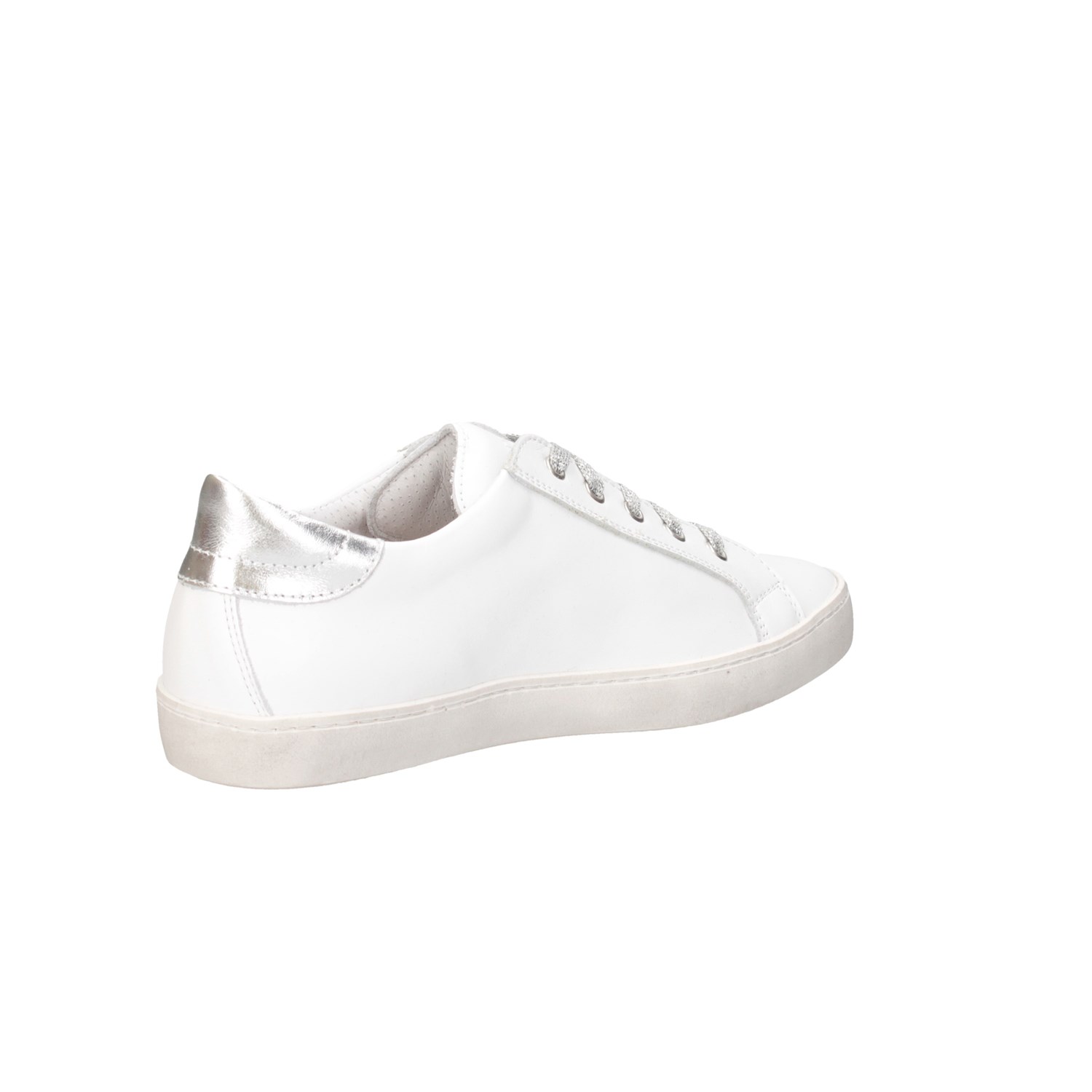Dianetti Made In Italy I9869 WHITE / SILVER LAM Shoes Child 
