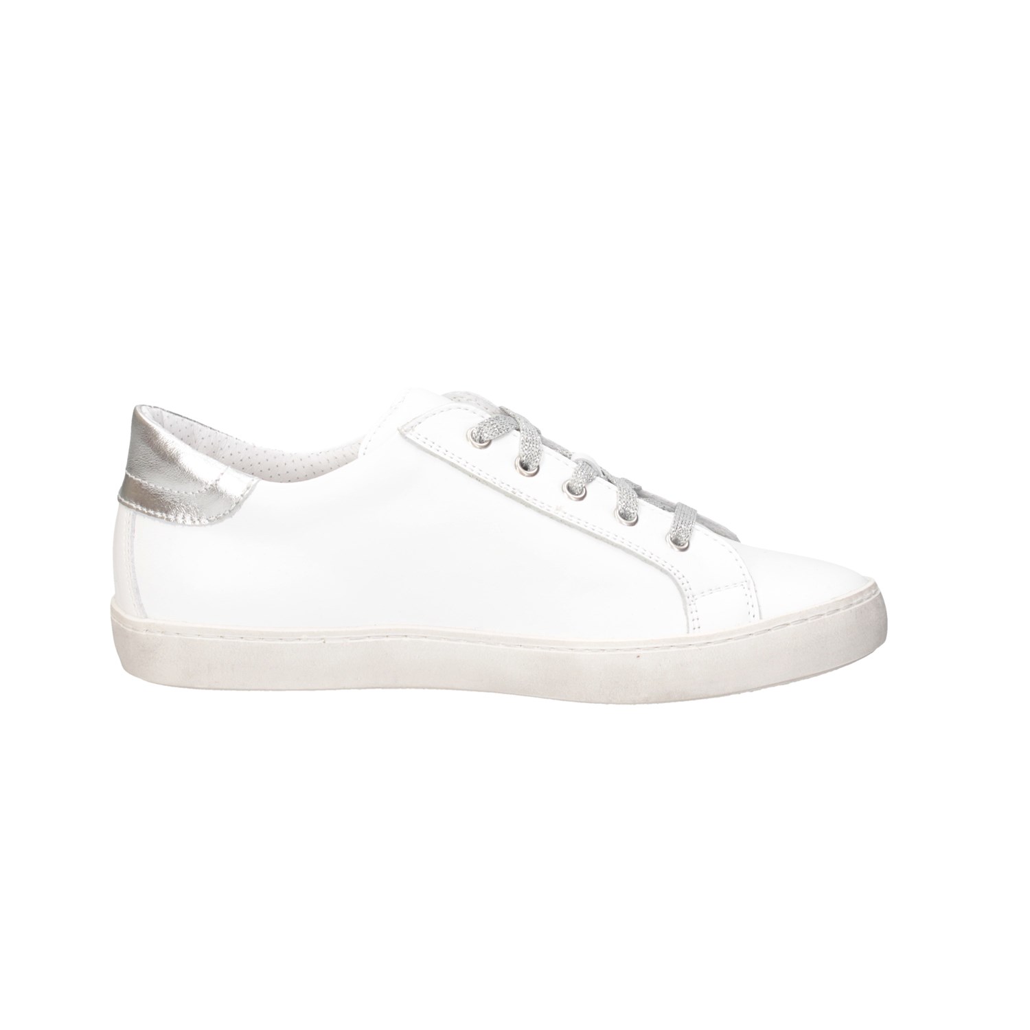 Dianetti Made In Italy I9869 WHITE / SILVER LAM Shoes Child 