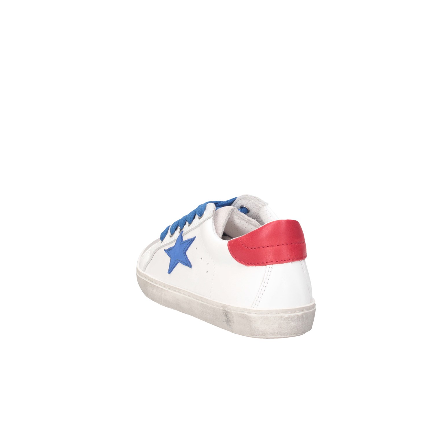 Dianetti Made In Italy I9869 White Red Shoes Child 