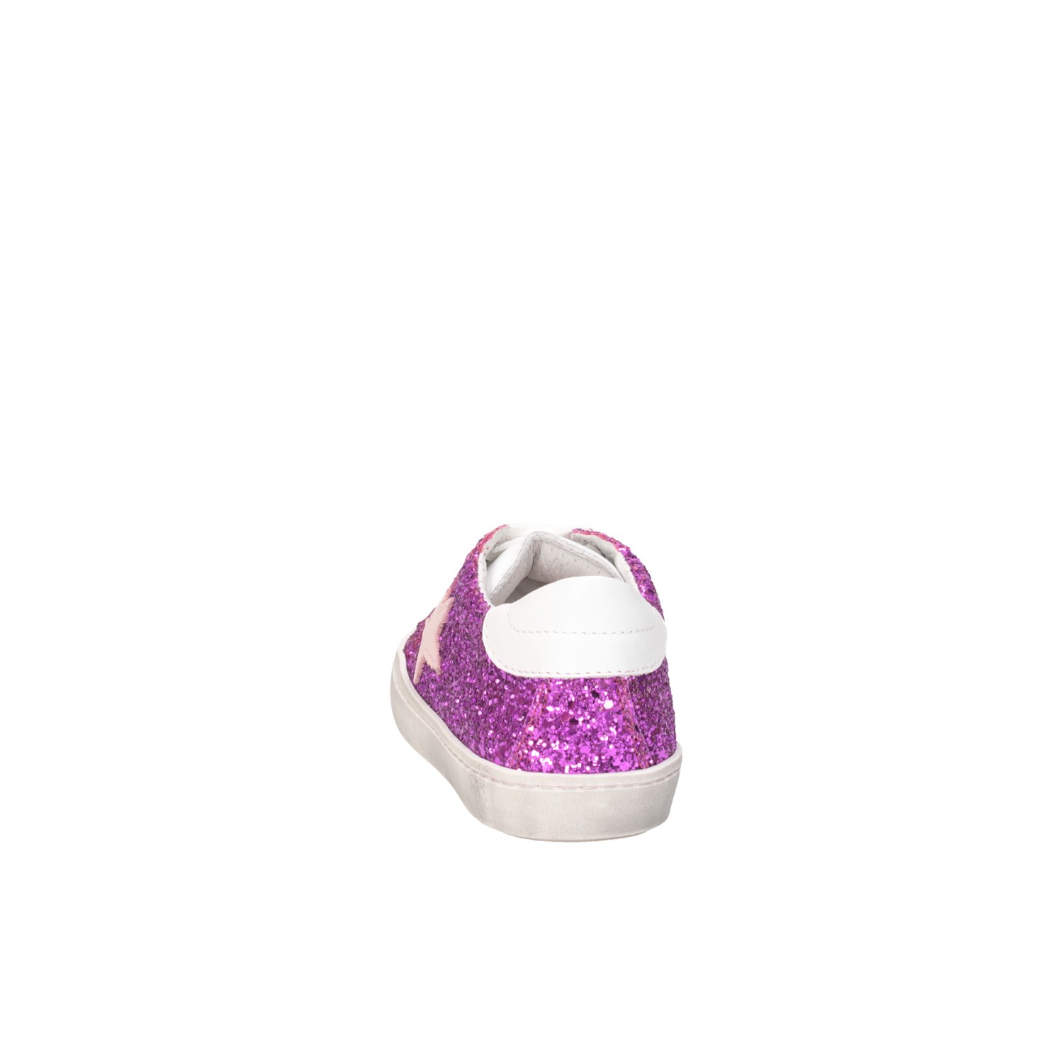 Dianetti Made In Italy I9869 WHITE / PURPLE GLIT Shoes Child 