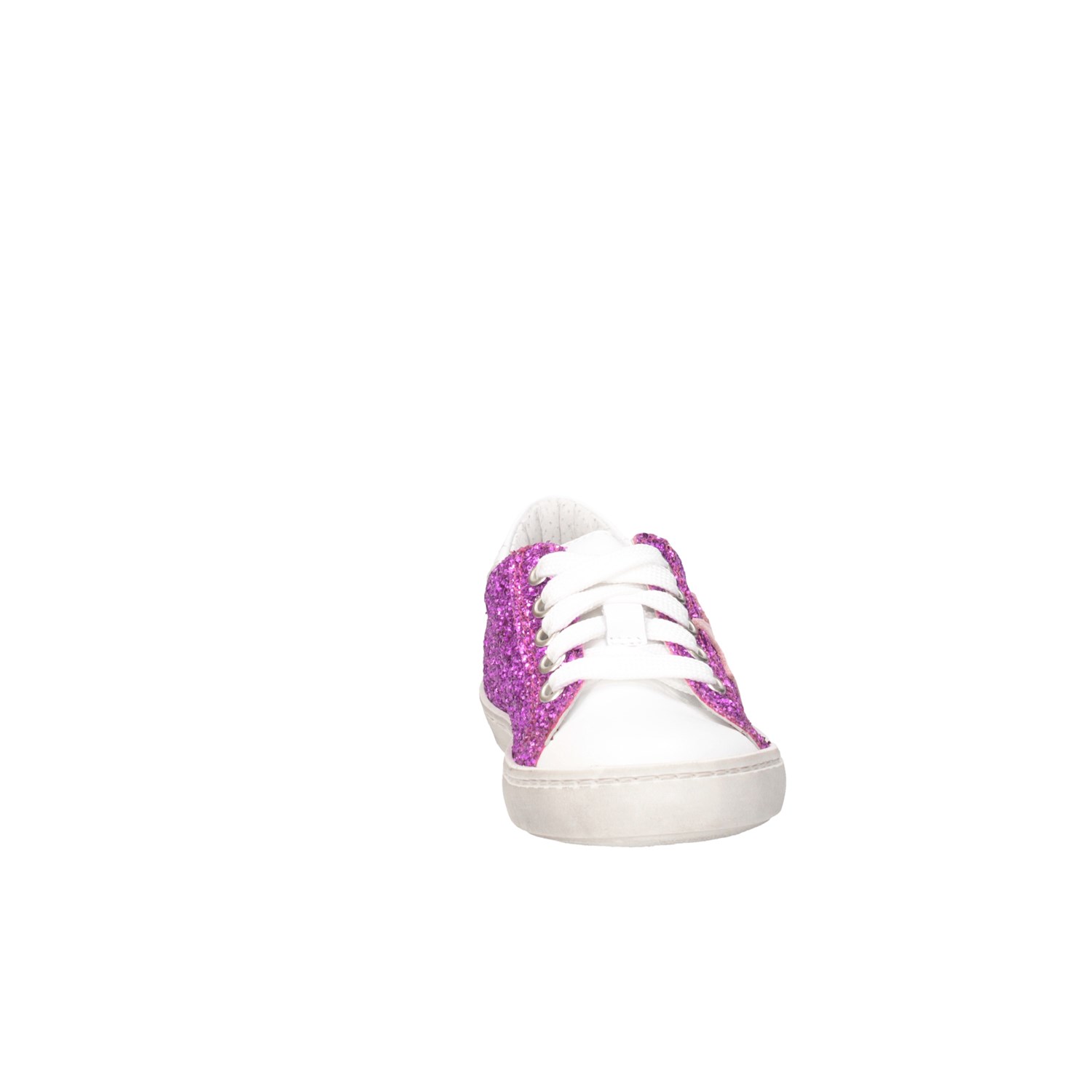Dianetti Made In Italy I9869 WHITE / PURPLE GLIT Shoes Child 