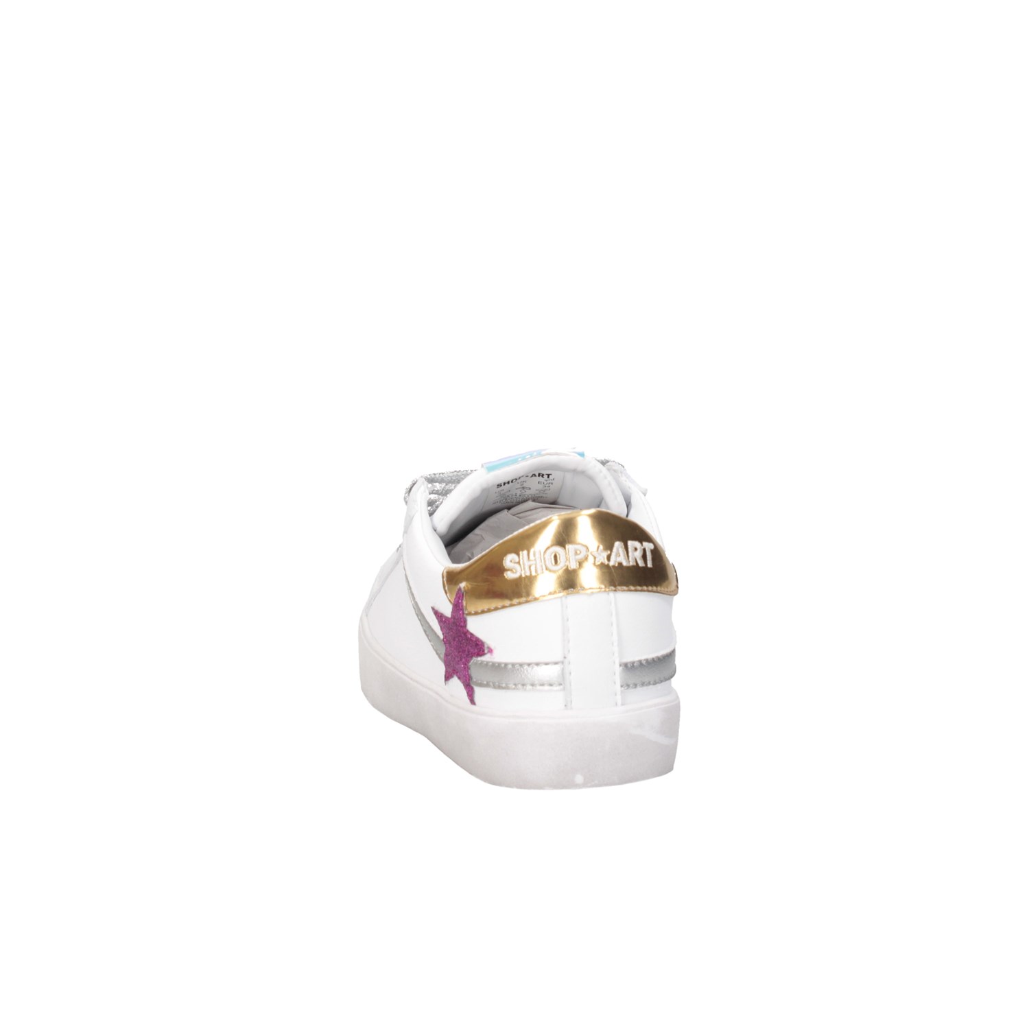 Shop Art SA050315 White / Gold Shoes Child 