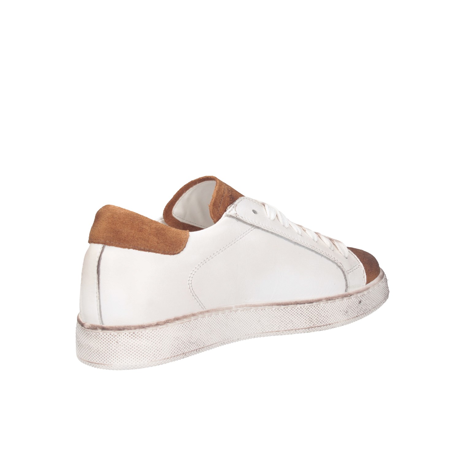 Made In Italy 124 Bianco/cuoio Scarpe Uomo 