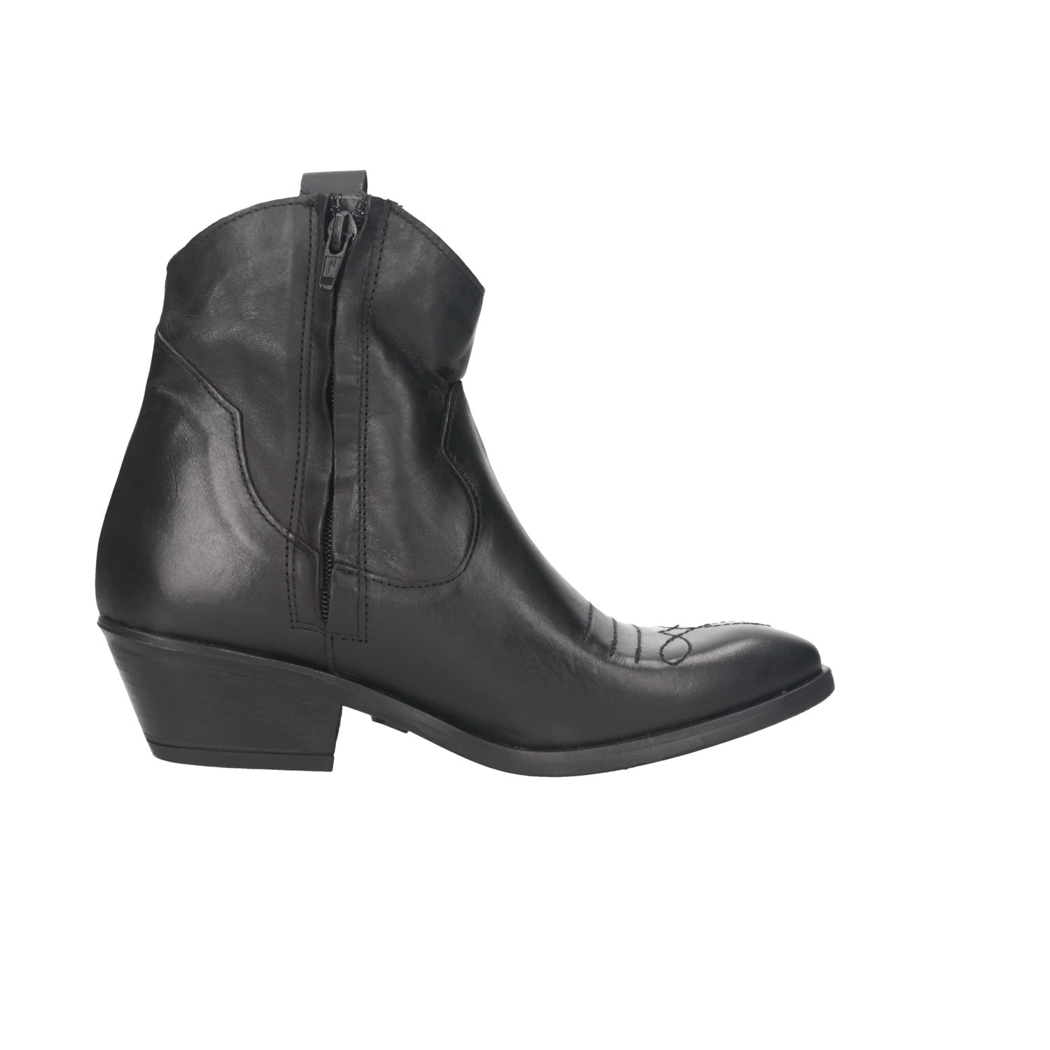 Made In Italy .1001. Black Shoes Woman 