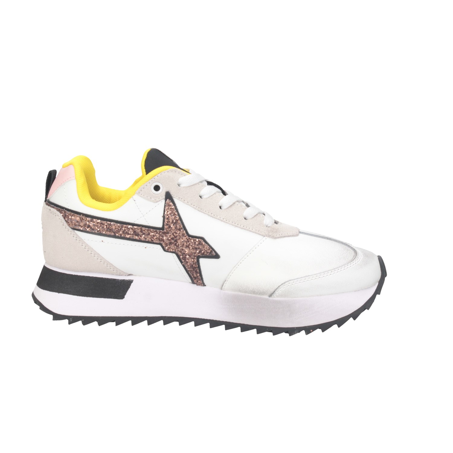 W6YZ KIS-W Bianco Scarpe Donna 