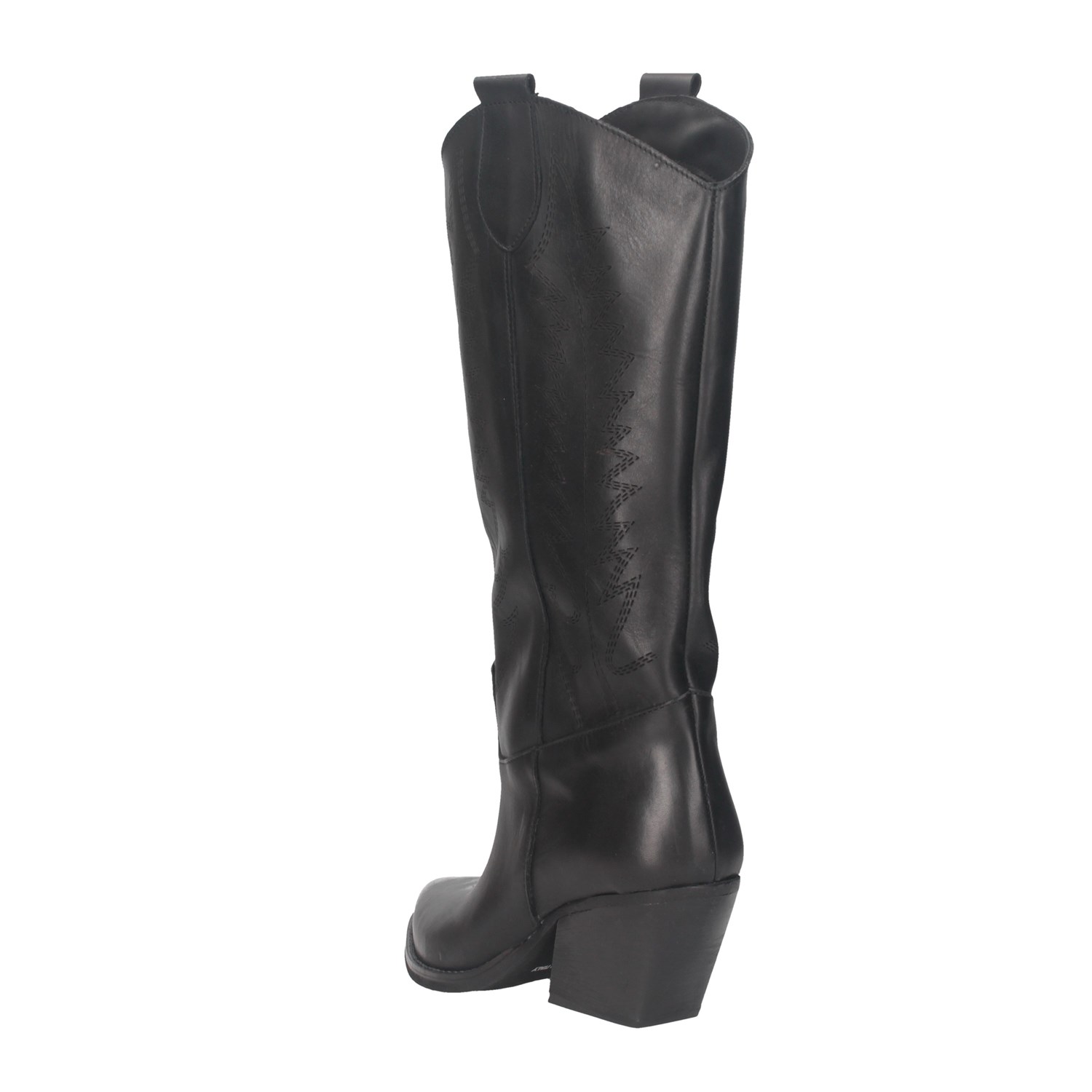 Le Tips 500 tacco 70 ricamo Black Shoes Woman 
