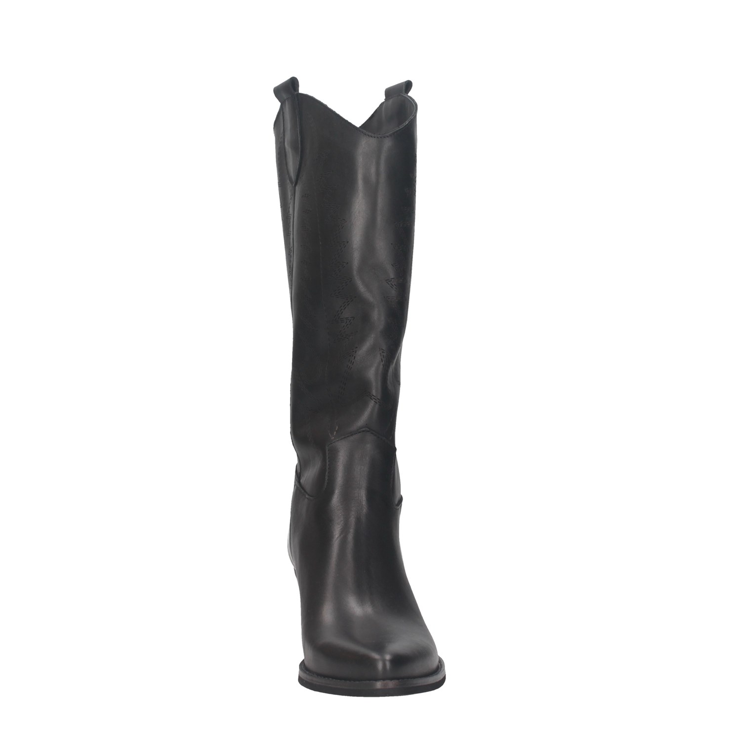 Le Tips 500 tacco 70 ricamo Black Shoes Woman 