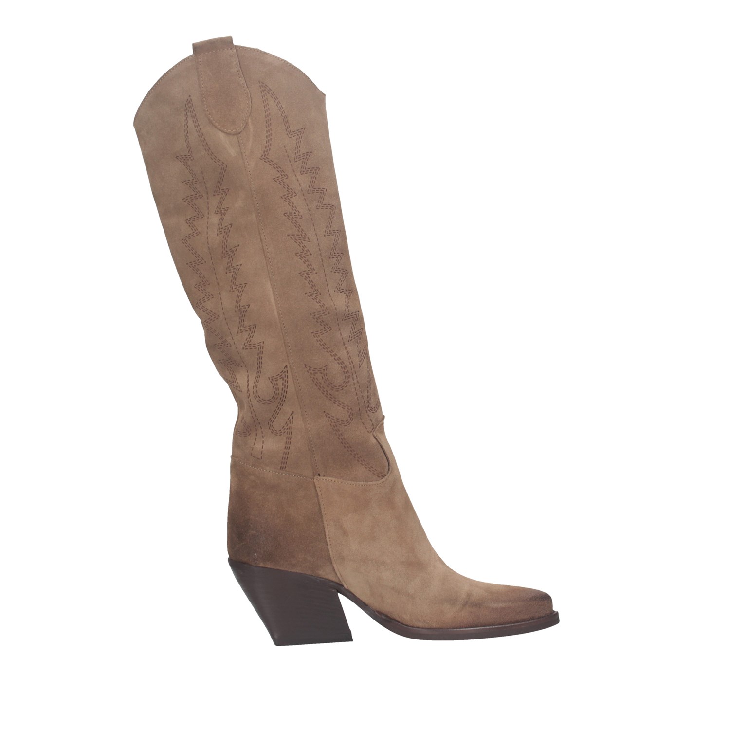 Le Tips 600 texano tacco 70 Taupe Shoes Woman 