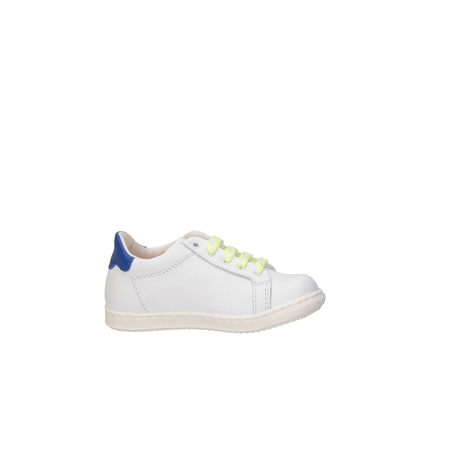 Gioiecologiche 6580 WHITE / FLUO YELLOW Shoes Child 