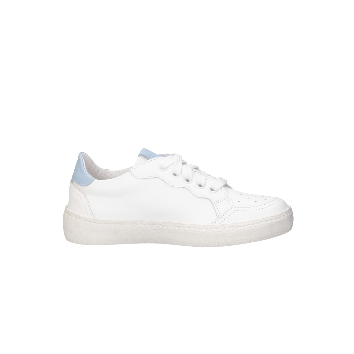 Dianetti Made In Italy I9926NZ White / light blue Shoes Child 