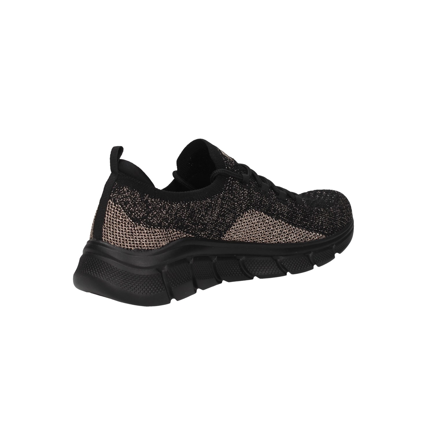 Skechers 117113 Nero/oro Scarpe Donna 