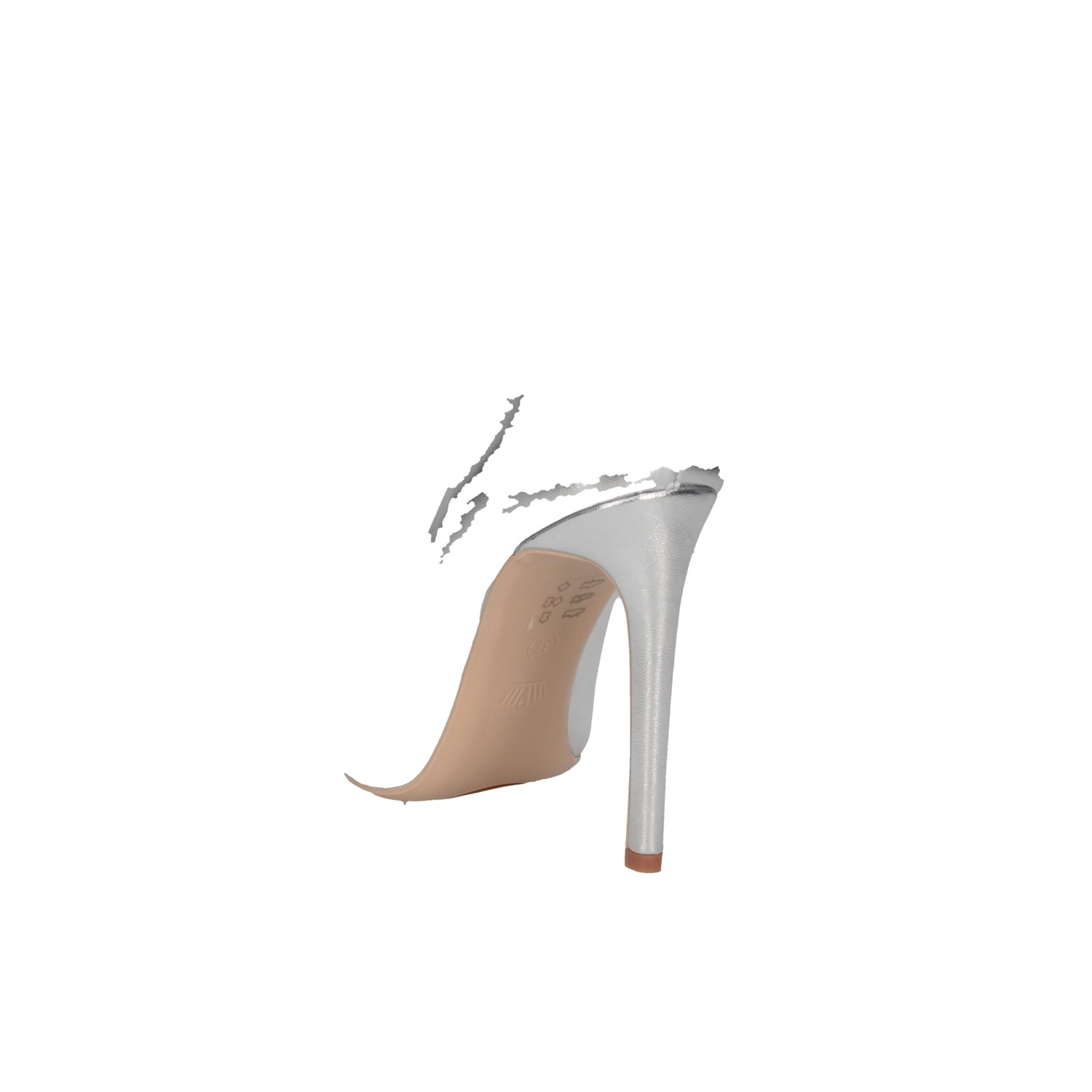 Francesco Milano 010-01 Argento Scarpe Donna 