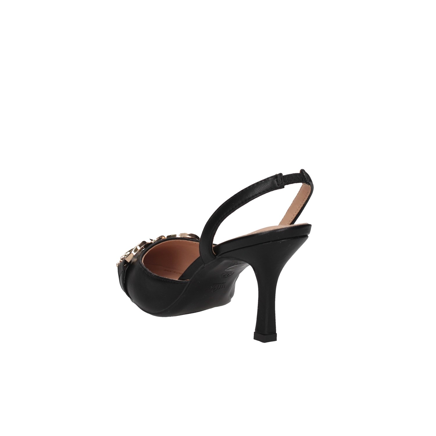 Francesco Milano A08 10AS Black Shoes Woman 