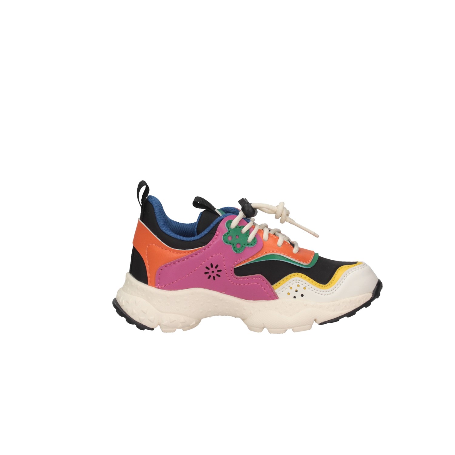 Flower Mountain DOI Nero/multicolor Scarpe Bambina 