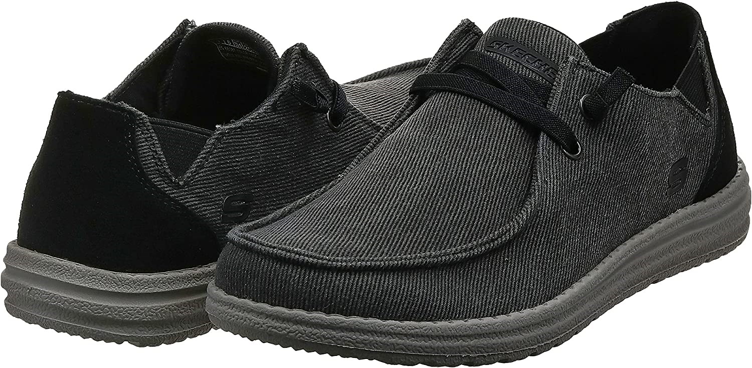 Skechers 66387 Black Scarpe Uomo 