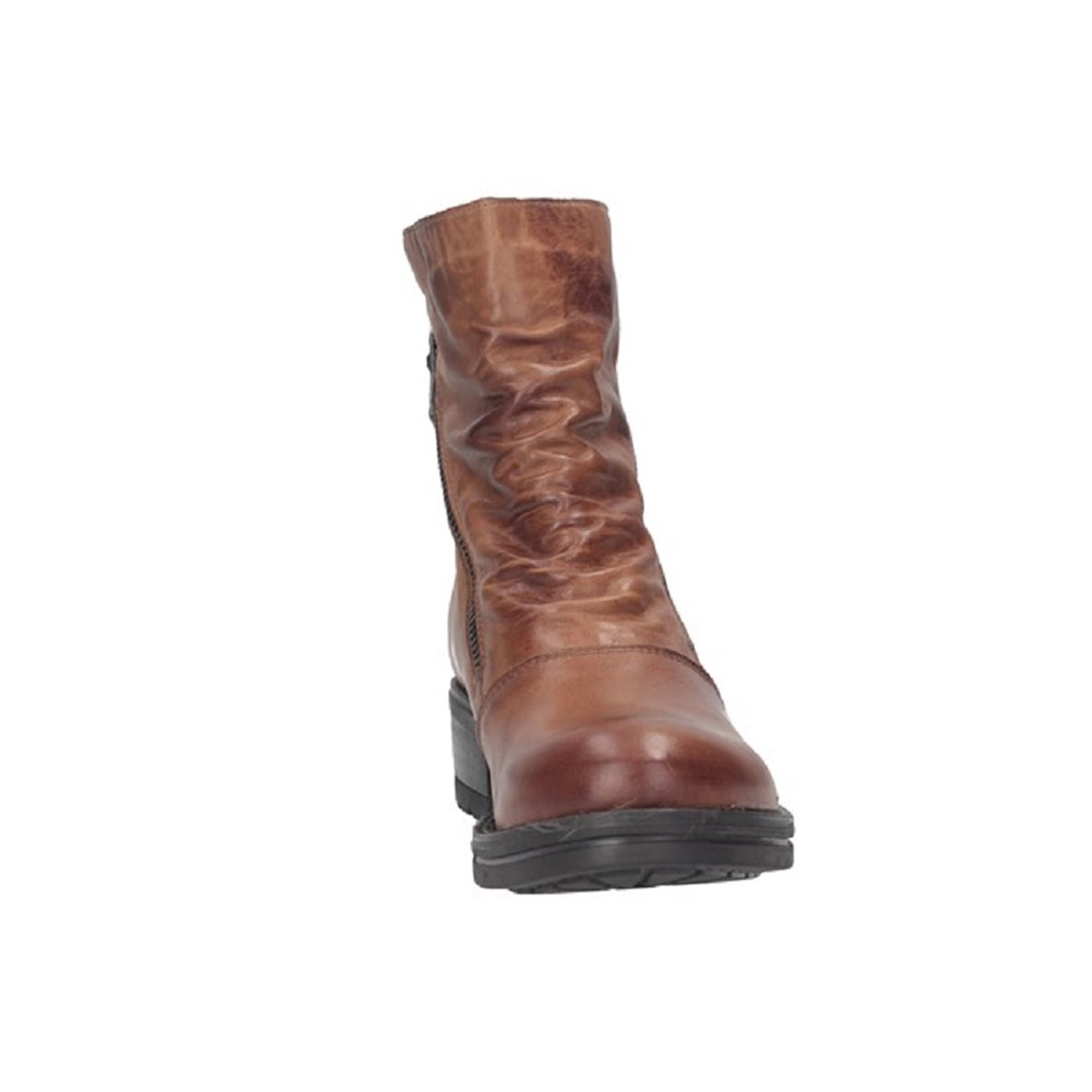 Made In Italy 6 BIKER ALTO Leather Shoes Woman 