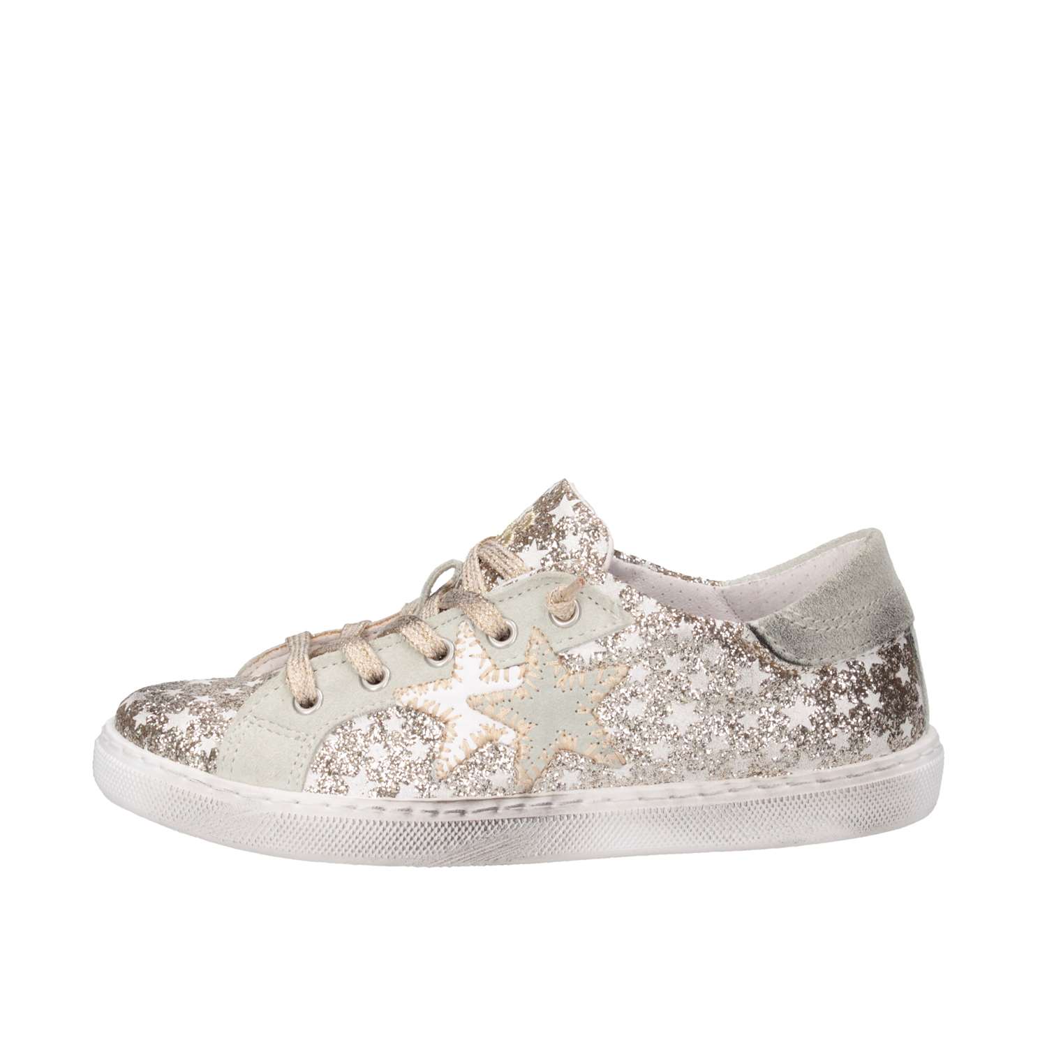 2 Star Sneakers Oro | Sneakers Bambina | Experya