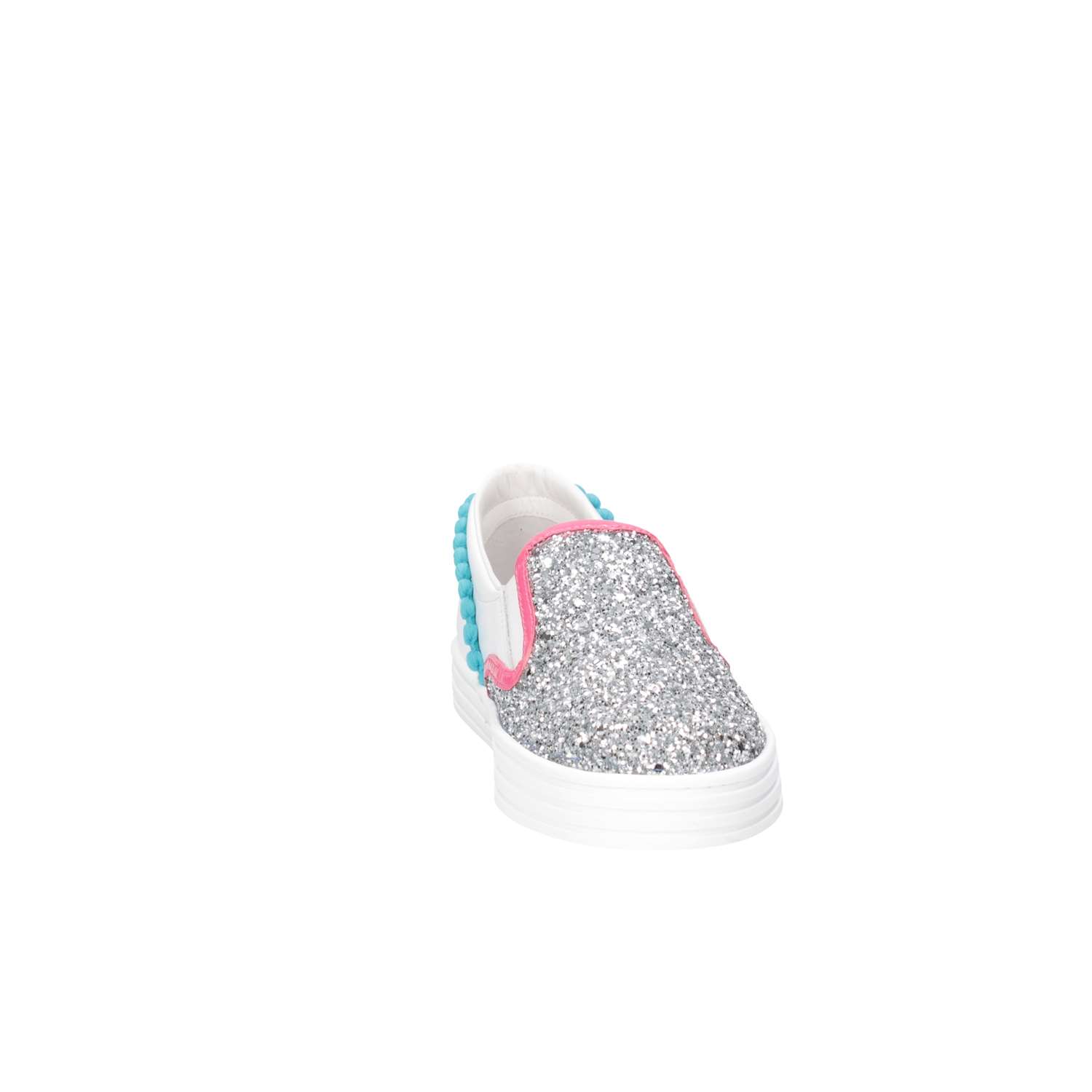 Hogan Junior HXC1410J760I640351 Bianco/glitter Scarpe Bambina 