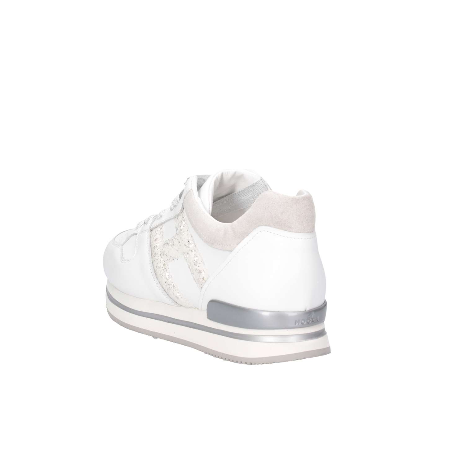 Hogan Junior HXR2220T548ICB048K Bianco/glitter Scarpe Bambina 