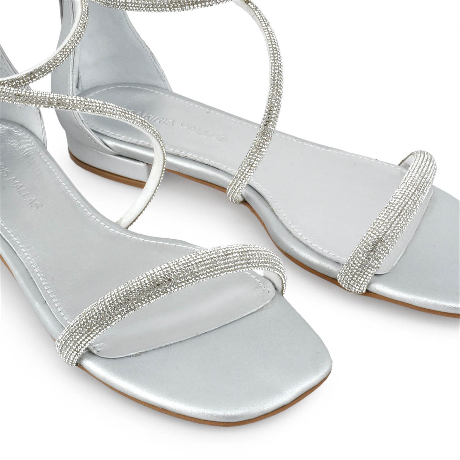 Tsakiris Mallas 950 Argento Scarpe Donna 