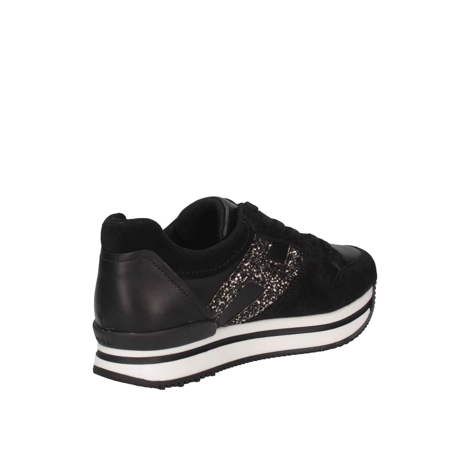 Hogan Junior HXC2220T548GAC09TP Nero Scarpe Bambina 