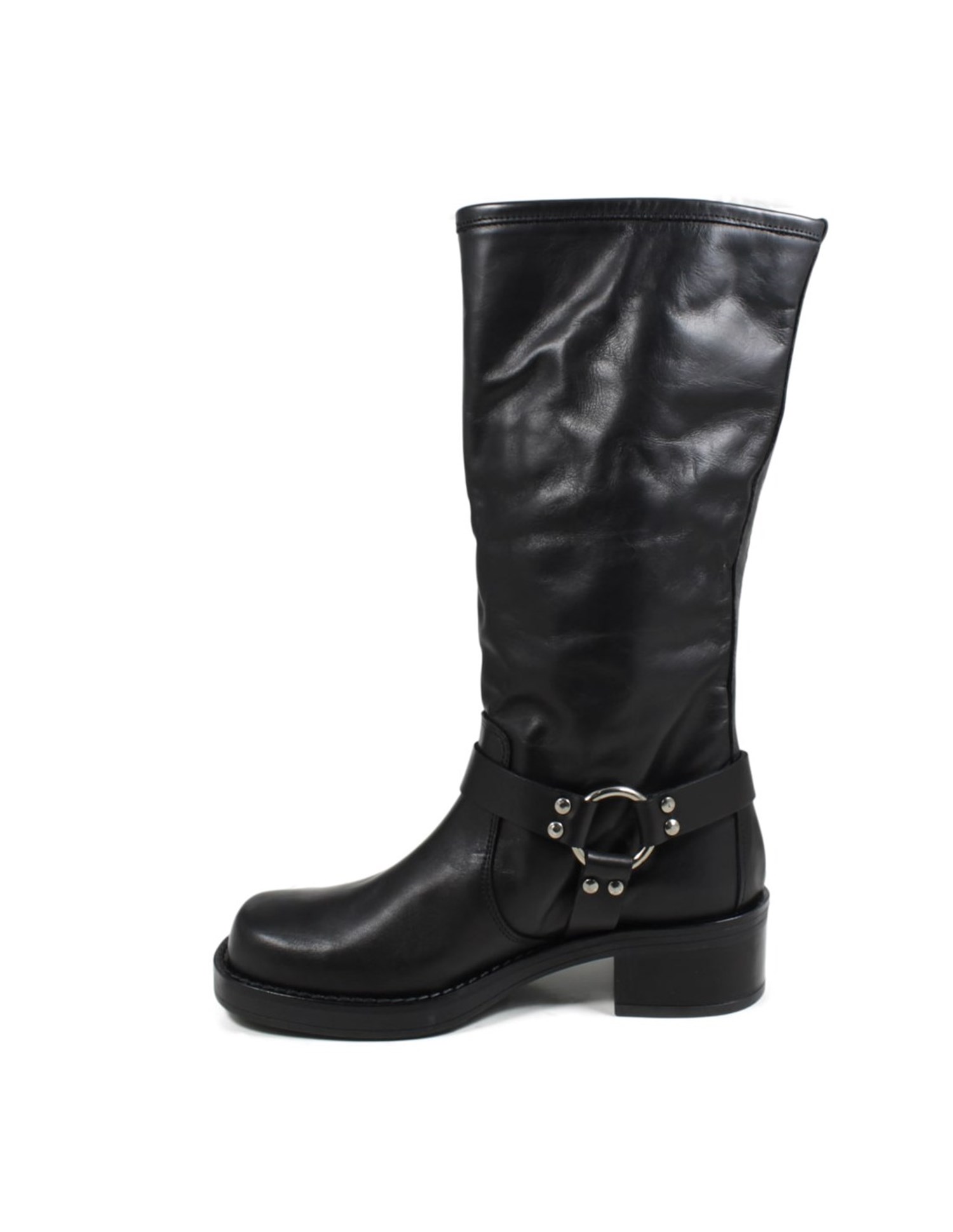 HILYA BIKER 23 Black Scarpe Donna 