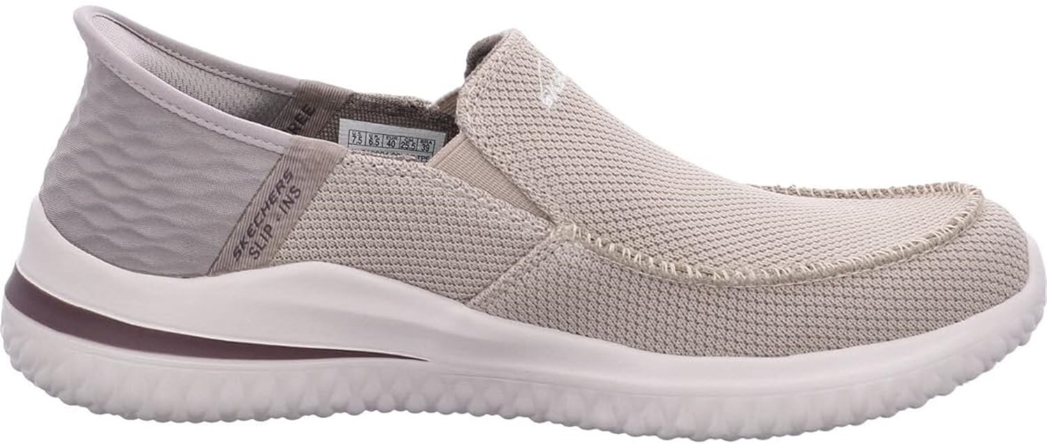 Skechers DELSON Taupe Scarpe Uomo 
