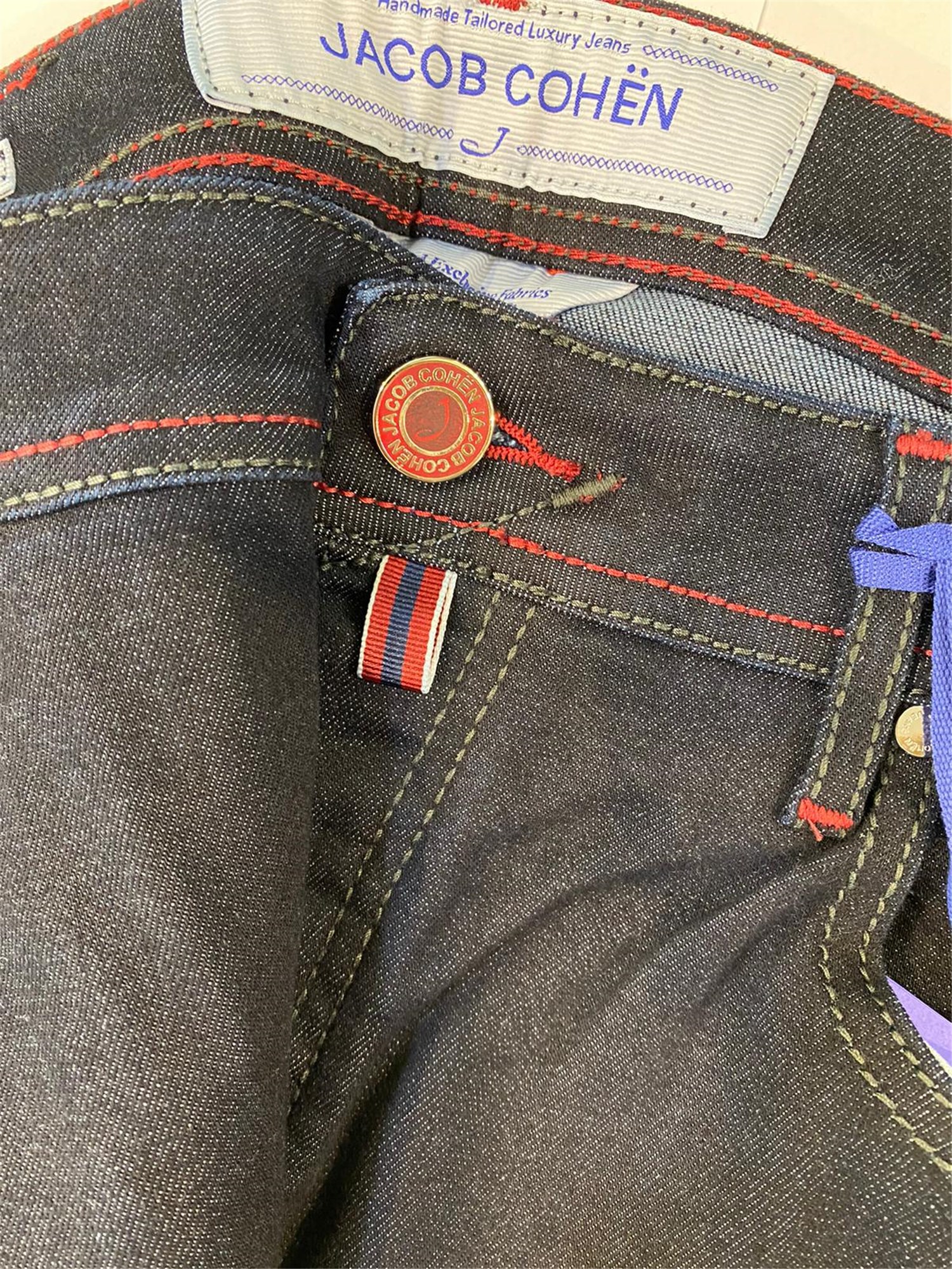 Jacob Cohen J620 COMF 01128W1 Blu Abbigliamento Uomo 