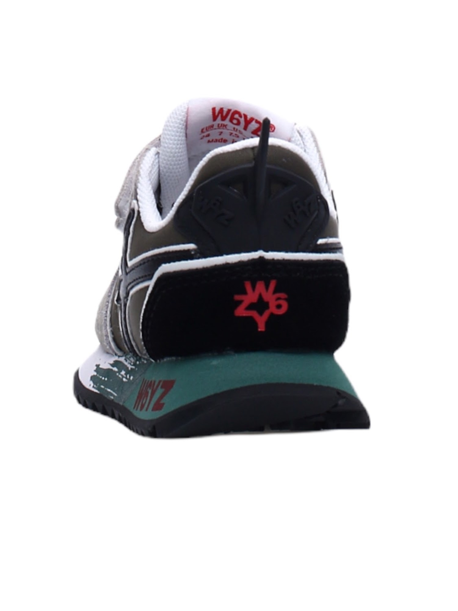W6YZ JET VL-J Verde/rosso Shoes Child 