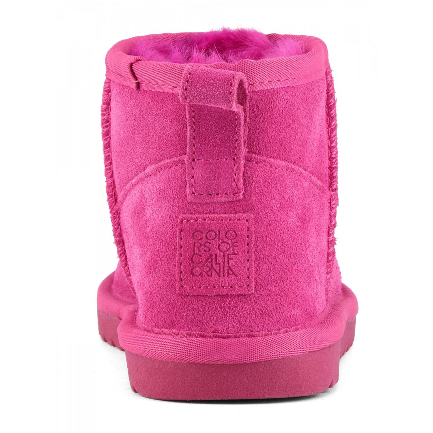 Colors of California short winter boot Fucsia Scarpe Bambina 