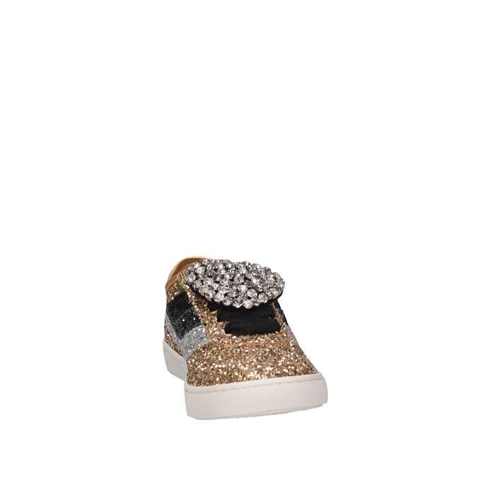 Florens F66851-2 ORO/MIX Oro Scarpe Bambina 