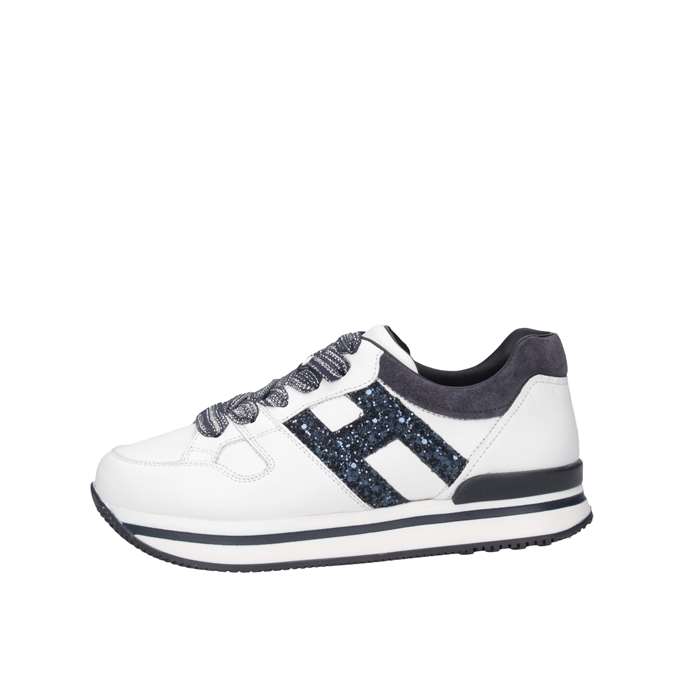 Hogan Junior HXC2220T548GAC1563 Bianco/blu Scarpe Bambina 