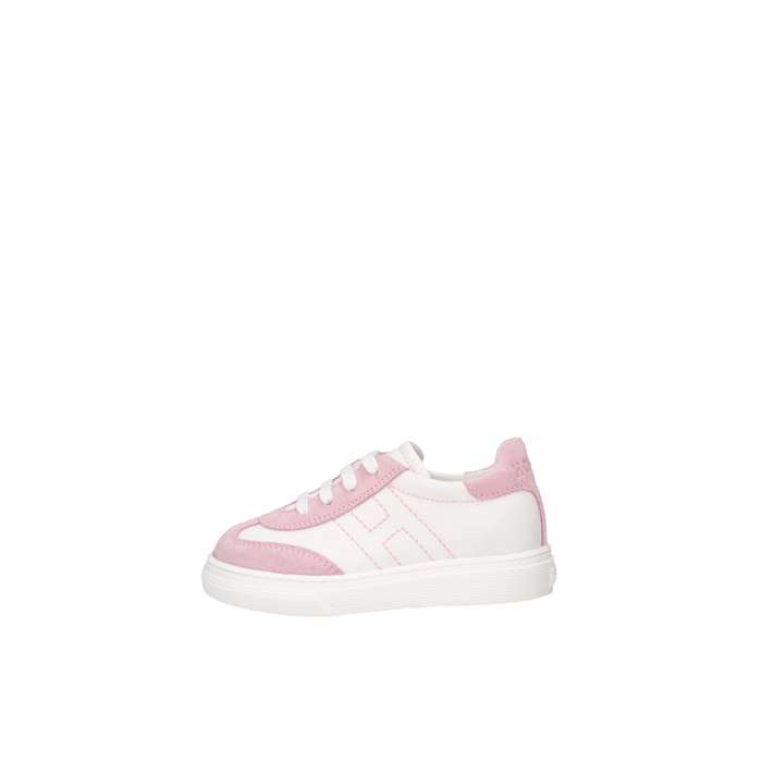 Hogan Junior HXT3400BL80KNK239M Bianco/rosa Scarpe Bambina 