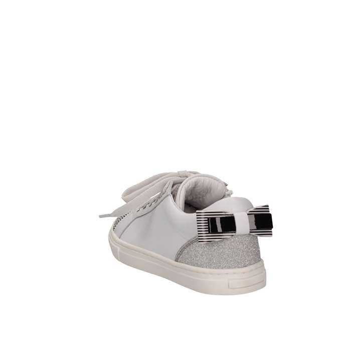 Romagnoli 3720-126 BIA/ARG/NE White / Silver Shoes Child 