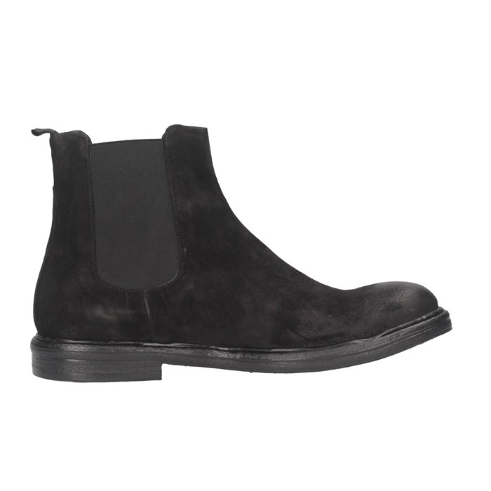 Andre' 6506_4 CAMOSCIO Nero Scarpe Uomo 